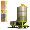 ZVM16 Portable Grain Dryer / Mobile Corn Dryer With 36 Ton Per Day Multiple Fuel Option
