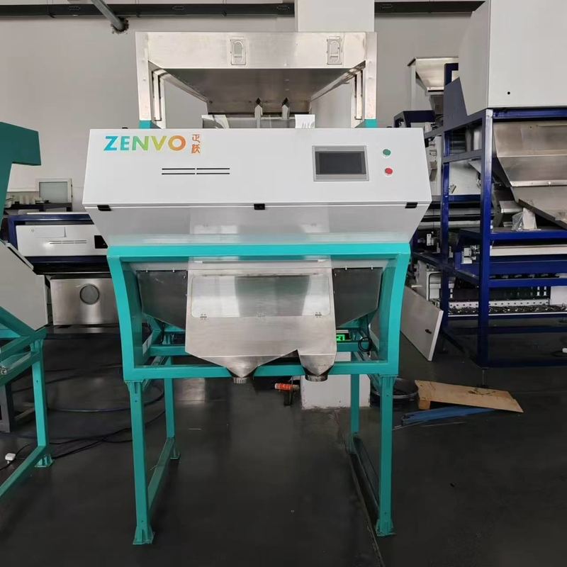 2 Chutes Sorteur de couleurs de riz avec caméras CCD haute résolution