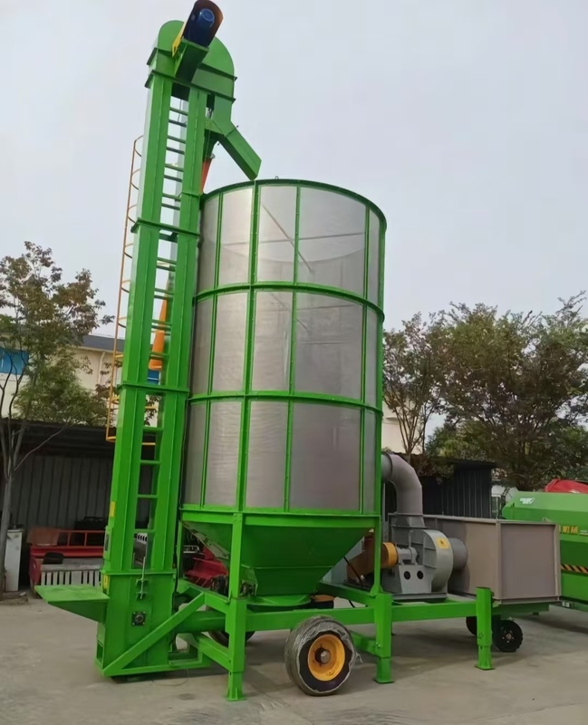 36 tonnes par jour de séchoir à maïs mobile avec pellets de biomasse comme carburant
