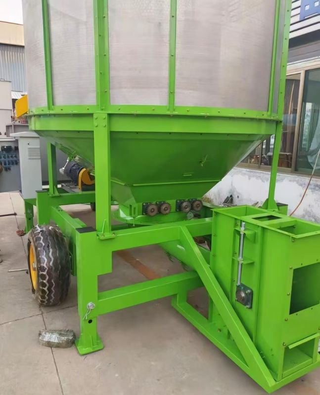 10-Ton Coal-Fired Mobile Dryer For Wheat, Corn, And Sorghum.