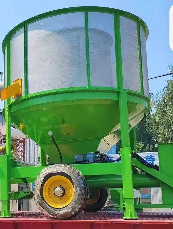 36 tonnes par jour de séchoir à maïs mobile avec pellets de biomasse comme carburant