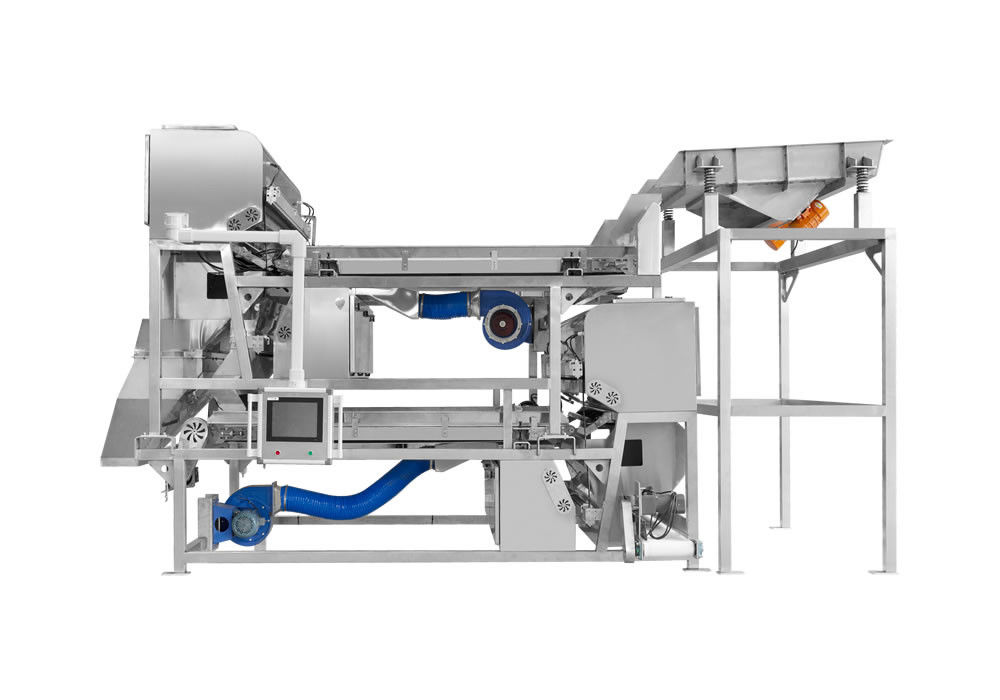 6 à 12 tonnes par heure Grande production, tri de couleurs de poivre de haute précision