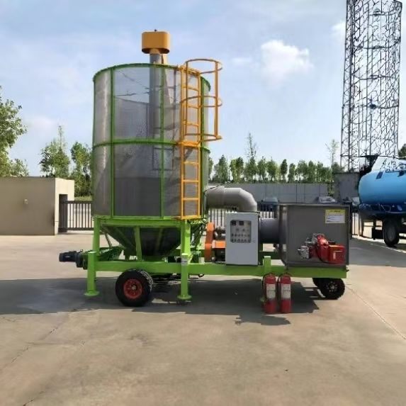 Séchoirs à grains portables de maïs de 5 tonnes par lot à haut rendement pour économie d'énergie et protection de l'environnement