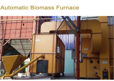 Four à biomasse classique / brûleur à coque avec option d'alimentation automatique et d'élimination des cendres