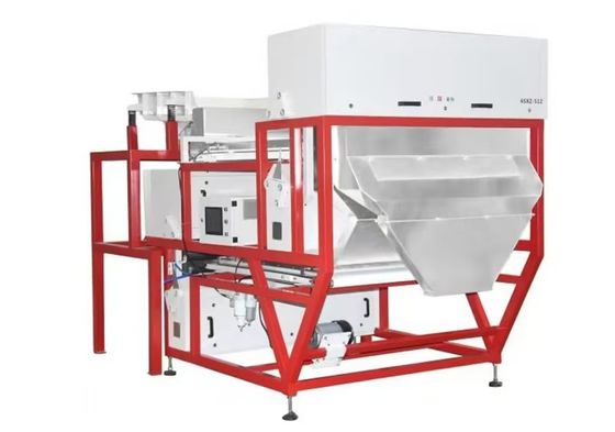 15 tonnes par heure Double-couche Crawler AI Deep Self-learning Edamame Color Sort