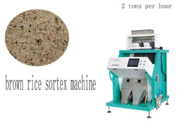Capacité de la tonne / H de trieuse de couleur de riz brun avec 5400 pixels intelligents