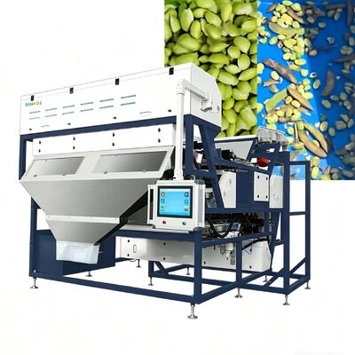 180 Crawler-Type Edamame Color Sorter -High Capacity & Low Breakage.