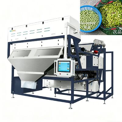 Trieuse de couleur à bande - Machine de tri polyvalente pour edamame surgelé, noix, céréales.