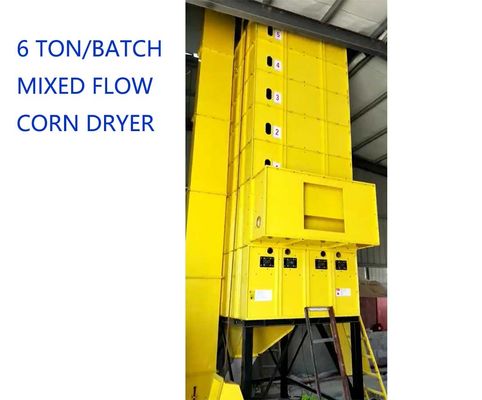 Type petit dessiccateur de 6 Ton Per Batch Mixed Flow de maïs