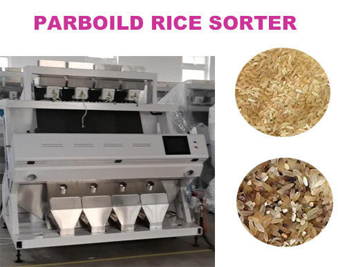 256 canaux 4 chute la machine de trieuse de couleur de CCD pour le riz échaudé