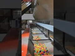 Sortisseur de couleurs de type courroie pour flocons et granulés de plastique